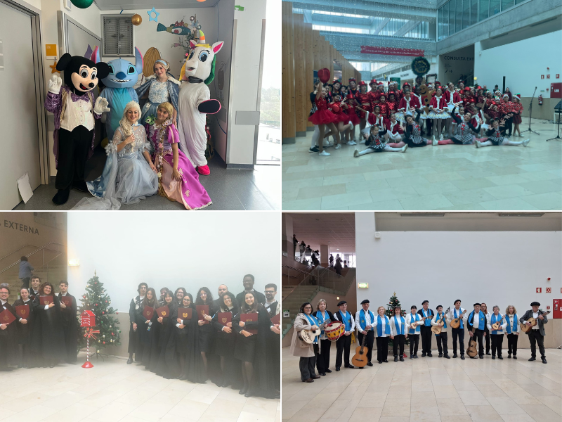 uls-de-braga-A Semana de Natal da ULS Braga continua a encher os corredores de cor, alegria e espírito solidário