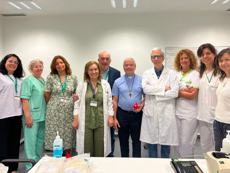 uls-de-braga-Arcebispo Primaz de Braga realiza dádiva no Banco de Sangue